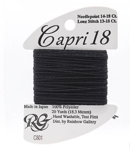 Capri #18 - Black -C801