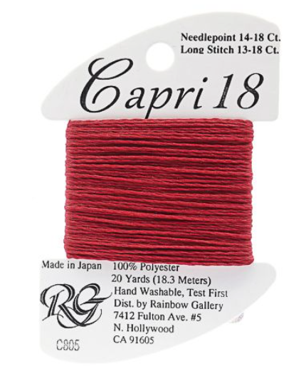 Capri #18 - Scarlet-C805