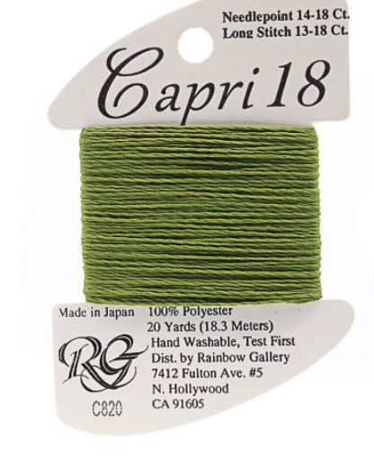 Capri #18 - Moss-C820