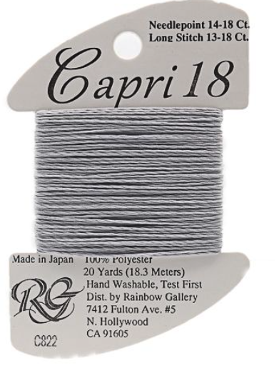 Capri #18 - Silver Gray-C822
