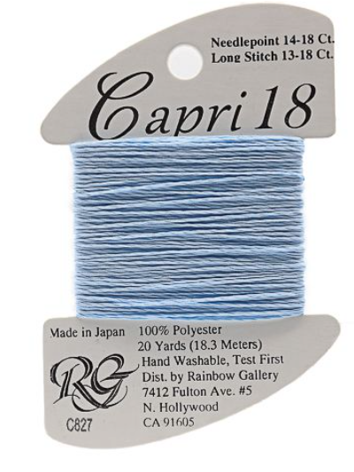 Capri #18 - Crystal Blue-C827