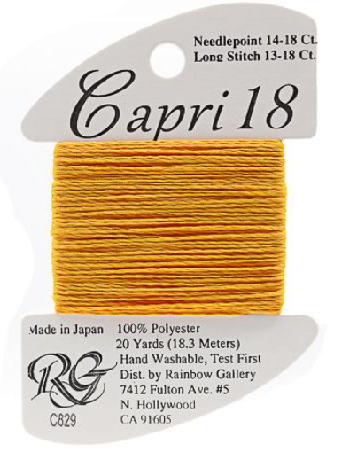 Capri #18 - Neon Orange-C829