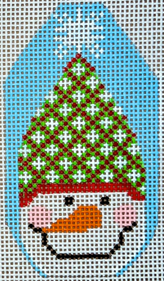 Snowman Hat with Diamonds