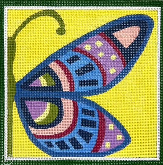 Purple/ Blue Stripe Butterfly