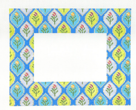 Blue Multi Floral Frame