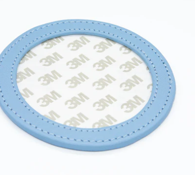 Leather Round Magnets