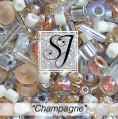 Cocktail Mix Beads - Champagne