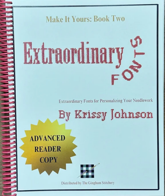 Extraordinary Fonts by Krissy Johnson