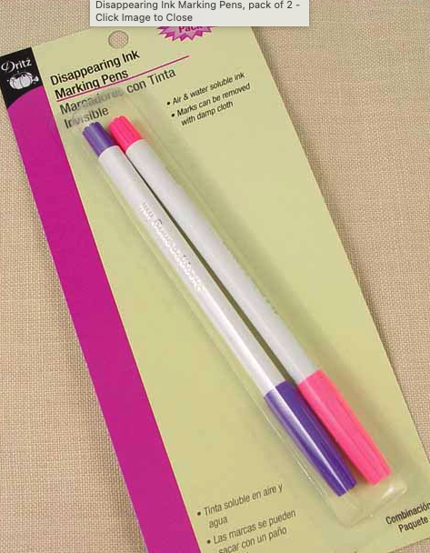 Disappearing Ink Marking Pens