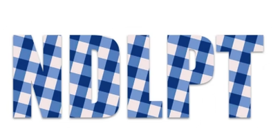NDLPT Navy Plaid Sticker