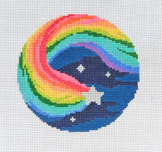 Rainbow Star Round