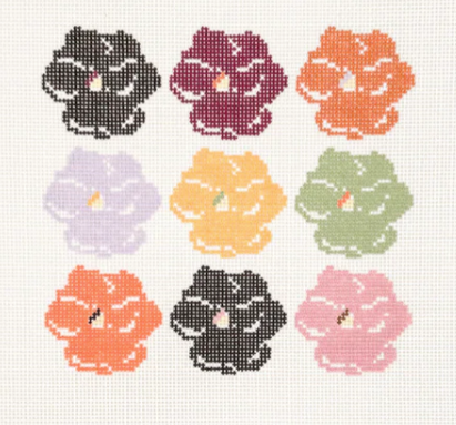 Fall Pansy Block