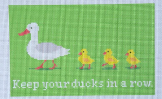 Keep Your Ducks in a Row