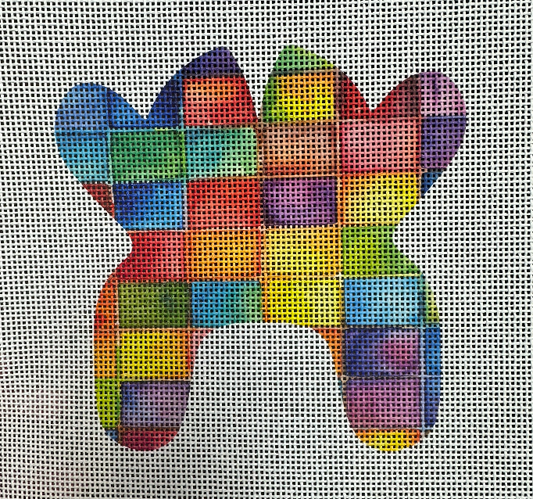 Colorful Quilt Frog