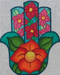 Flower Hamsa
