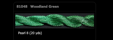 Threadworx #8 Perle - Woodland Green - 1048