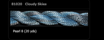 Threadworx #8 Perle - Cloudy Skies - 1020