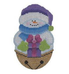 Jingle Bell Snowman Present