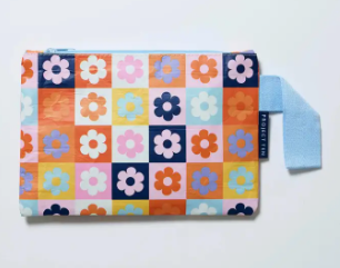Mini Zip Pouch – Square Garden