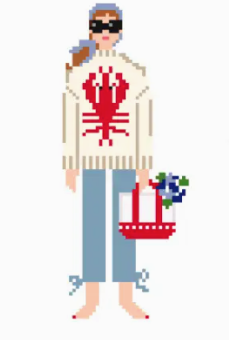 Lobster Sweater Pants Girl