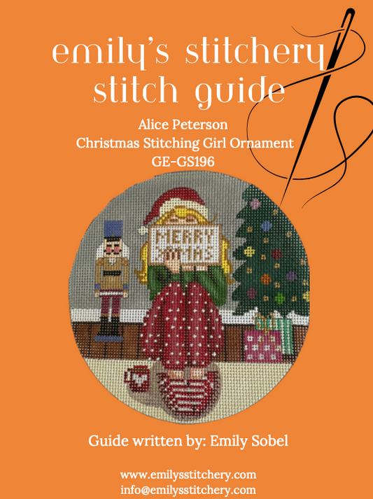 Emily's Stitch Guide - Gayla Elliot Stitching Girl Christmas