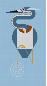 Louisiana Heron - Large