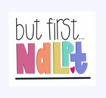 But First, NDLPT Rainbow Sticker