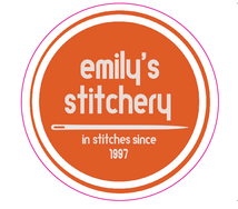 Emily's Stitchery Logo Sticker