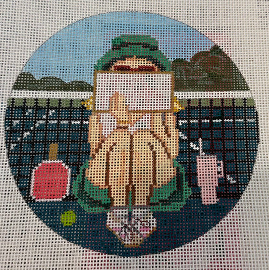 Paddle Stitching Girl