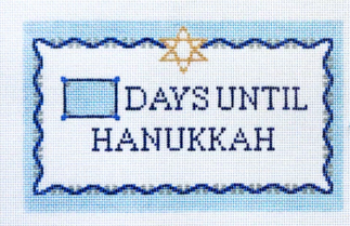 Hanukkah Countdown Calendar -