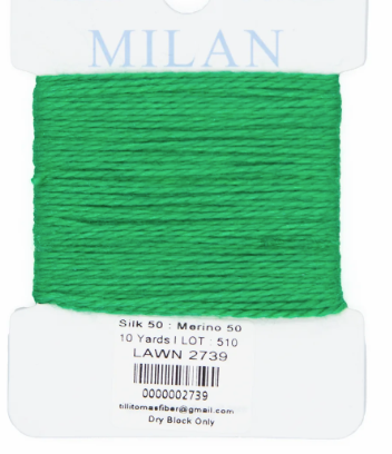 Milan Card - Lawn - 2739