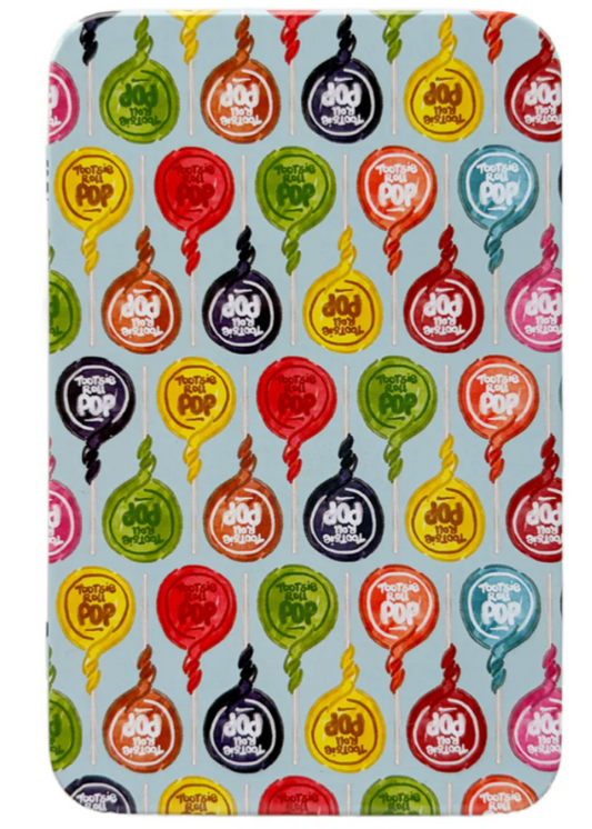 Blue Tootsie Pop Magnet Tin
