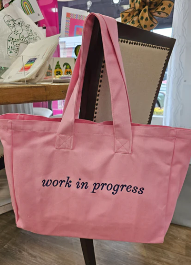 WIP Pink Tote
