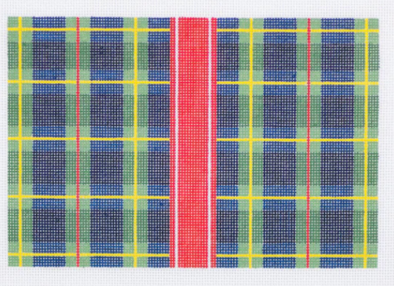 Large Tartan Clutch