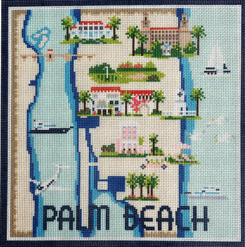 Palm Beach Map