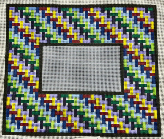 Colorful Woven Tallis Bag