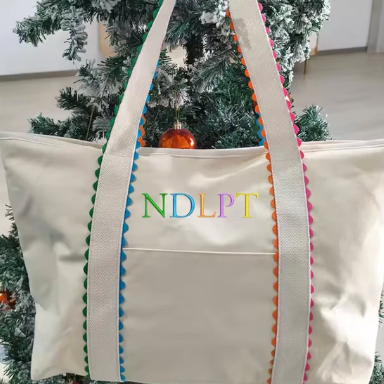 NDLPT Ric Rac Tote - Cream