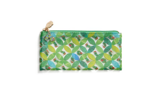 Circle Leaf Caterpillar PVC Project Bag - Mini