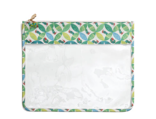 Circle Leaf Caterpillar Project Bag