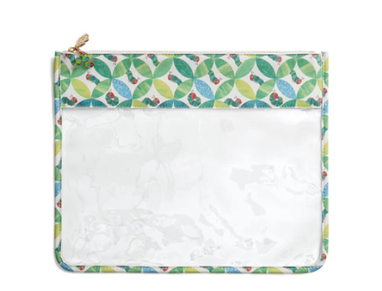 Circle Leaf Caterpillar Project Bag