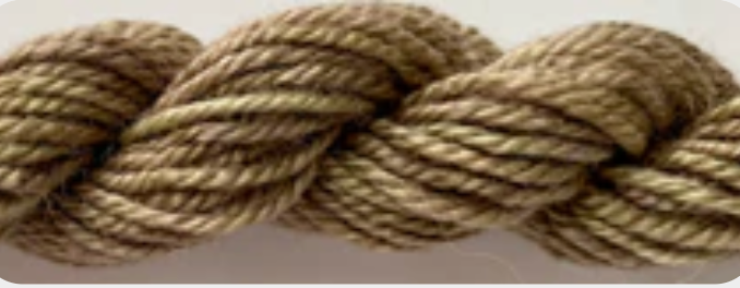 Natural fiber needlepoint cord