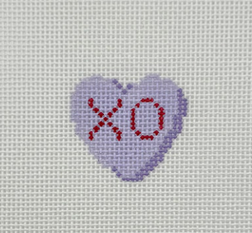 Mini XO Purple Heart