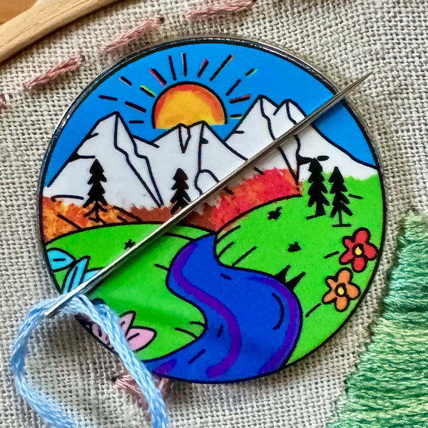 Rainbow Mountain Needle Minder