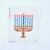 Floral Menorah