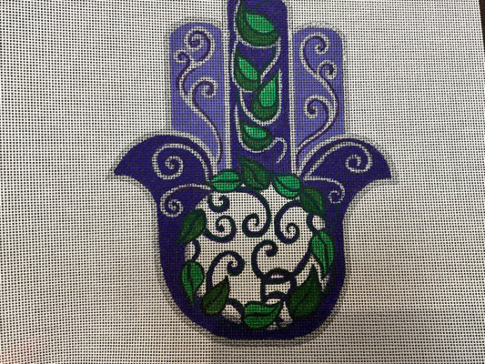 Purple Hamsa