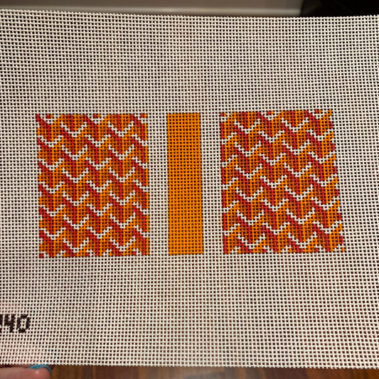 Y Pattern Eyeglass Orange