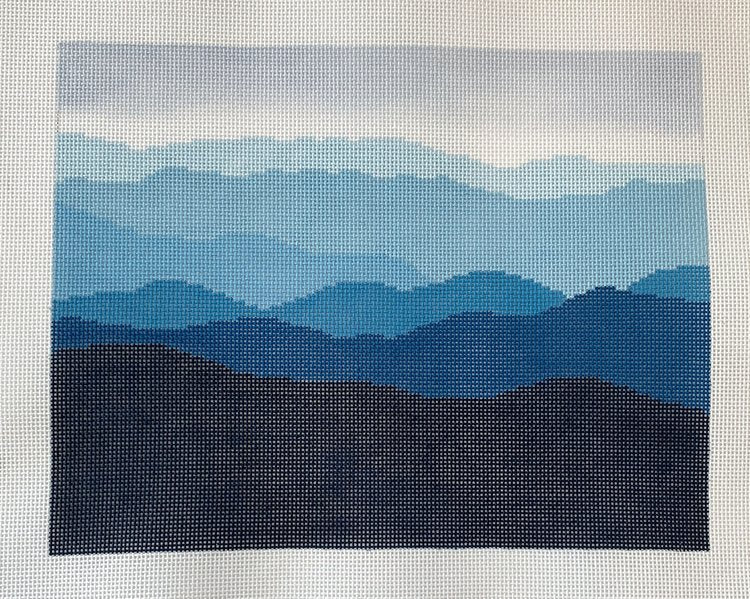 Blue Ridge Mountain Range w/ guide – Emily's Stitchery