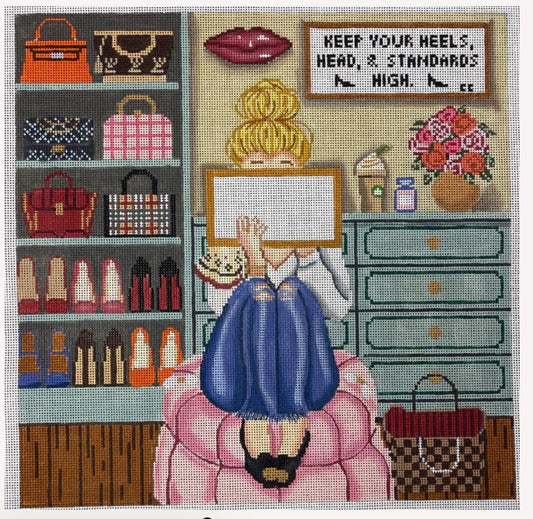 Couture Closet Stitching Girl